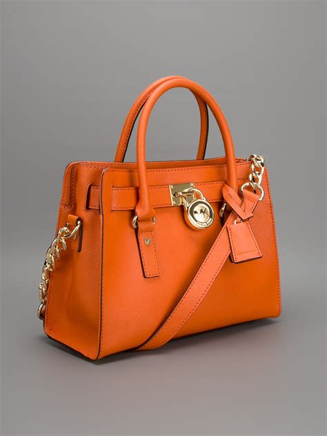 michael kors orange bag ebay|Michael Kors handbags orange color.